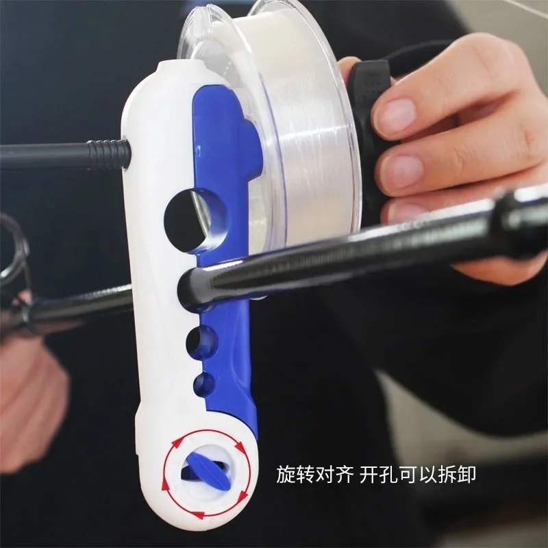 1/2 قطعة أداة متعددة الوظائف ل - مراجعة Fishing Line Spooler وسعره